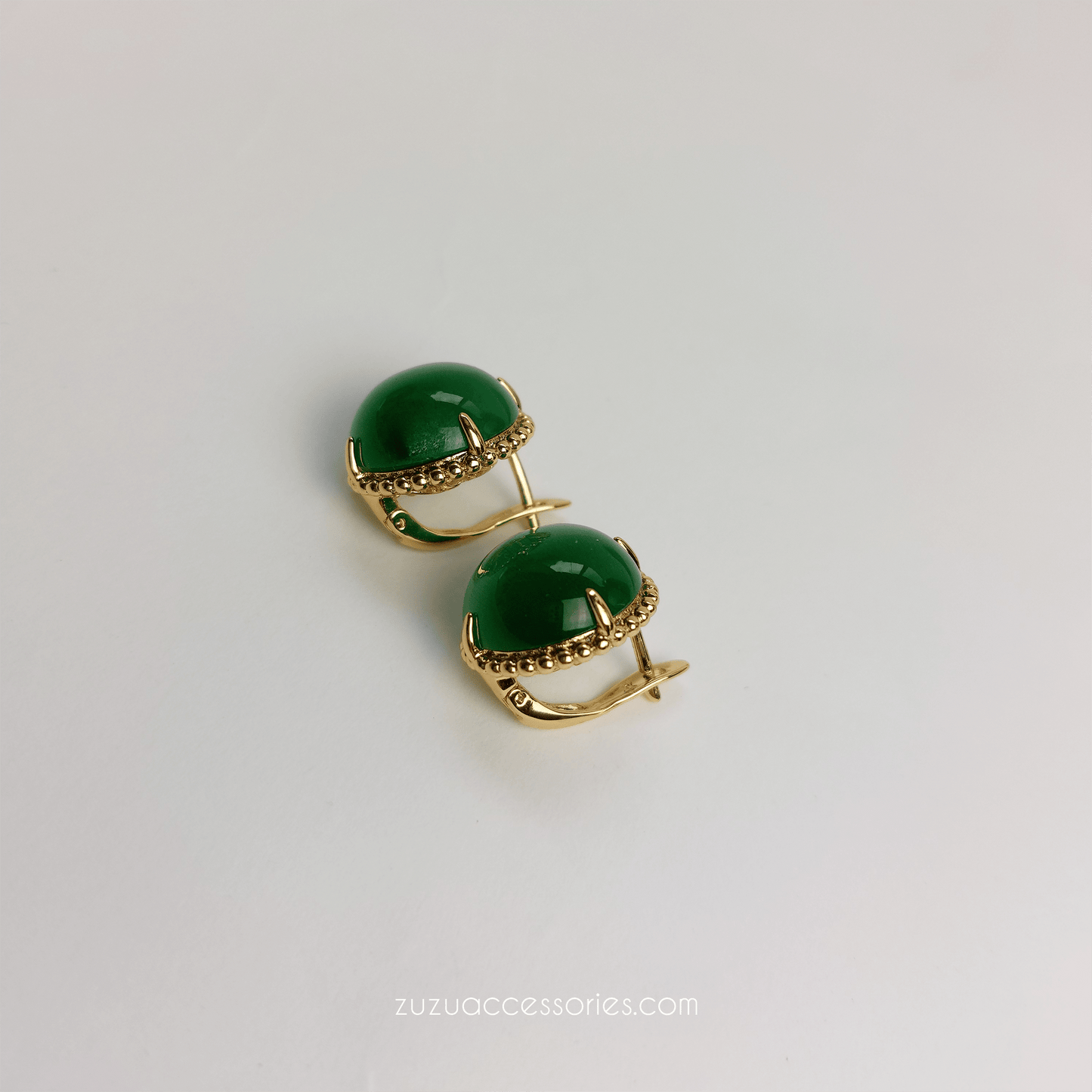 Emerald Vintage Earrings