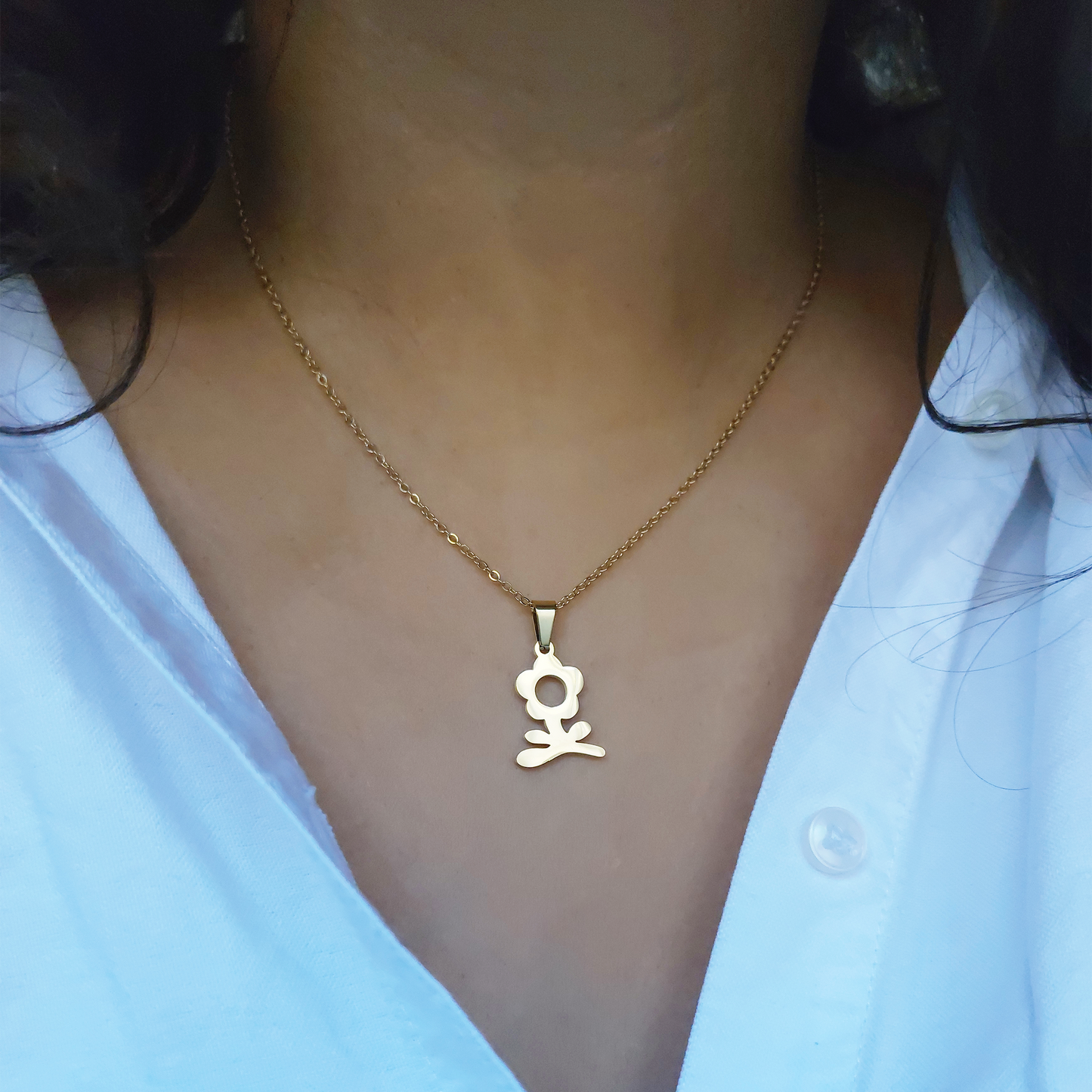 Hana's Flower Necklace