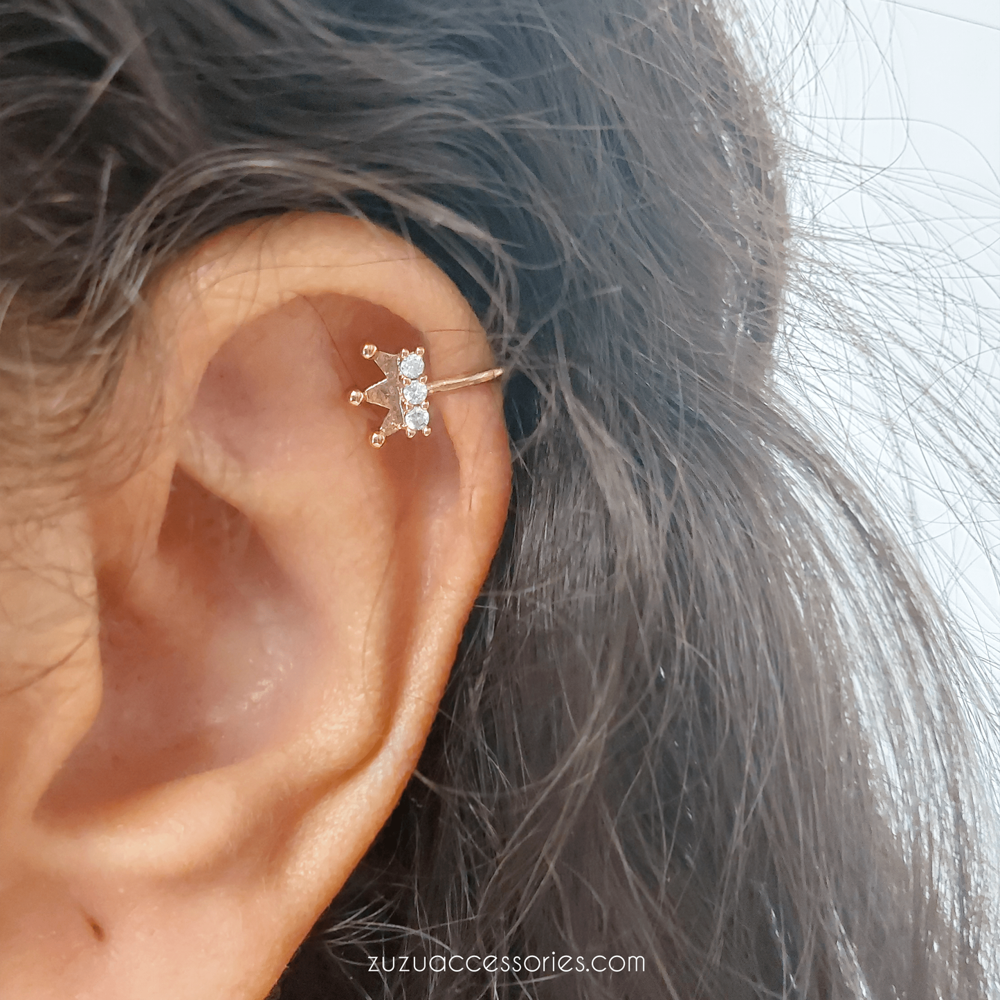 Crown Ear Cuff