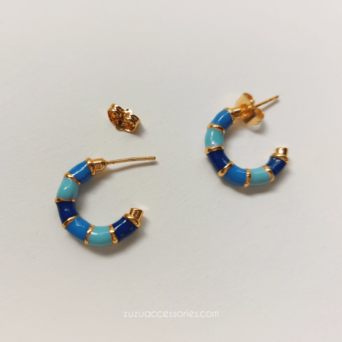 Jade Earring Blue