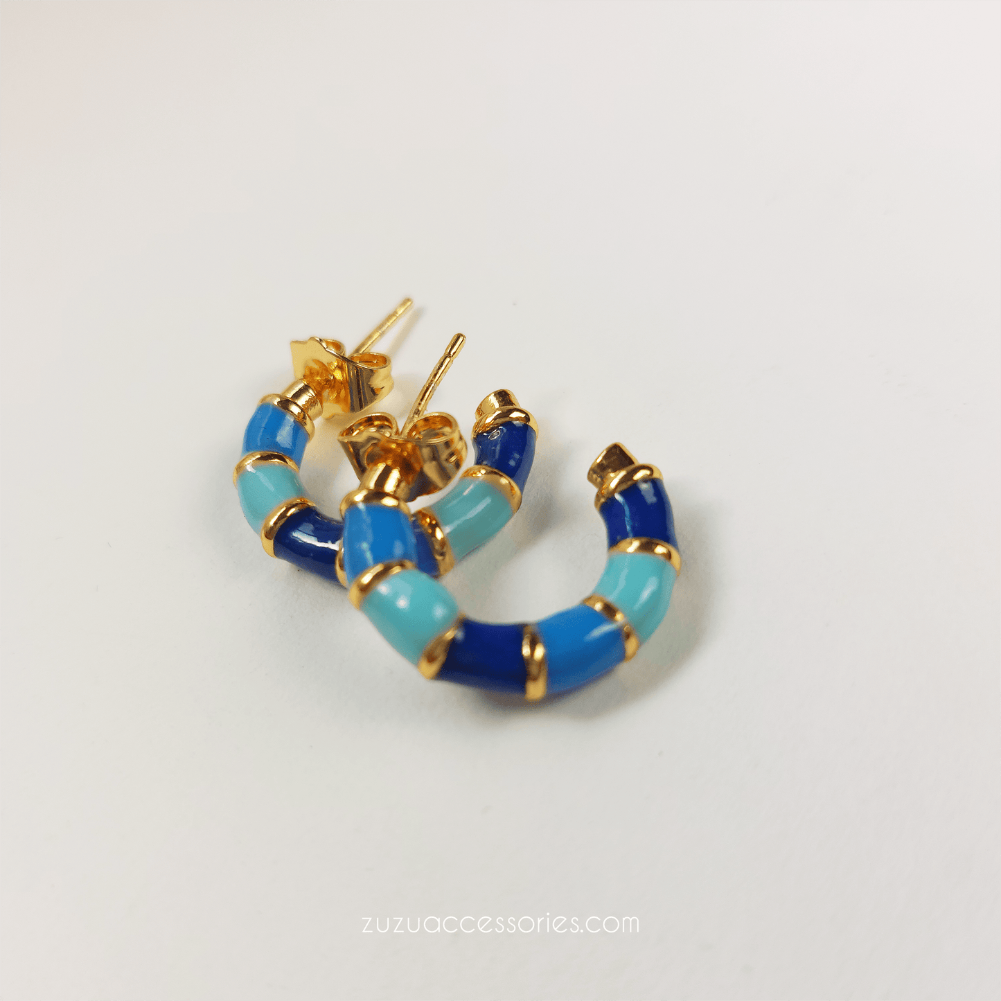 Jade Earring Blue