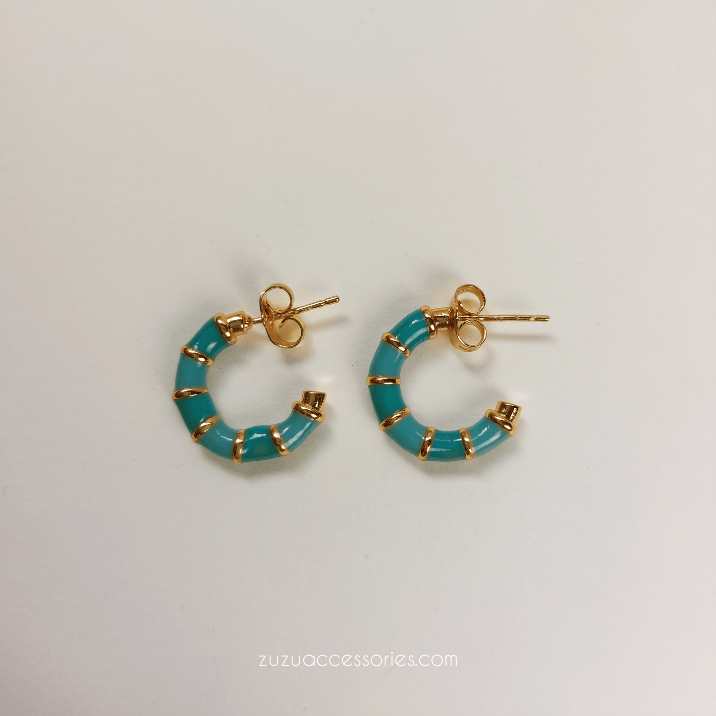 Jade Earrings Turquoise