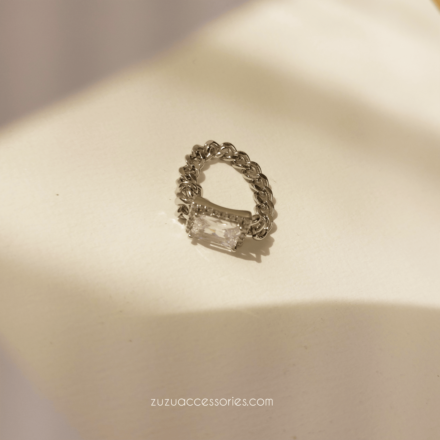 Elsa Ring Silver