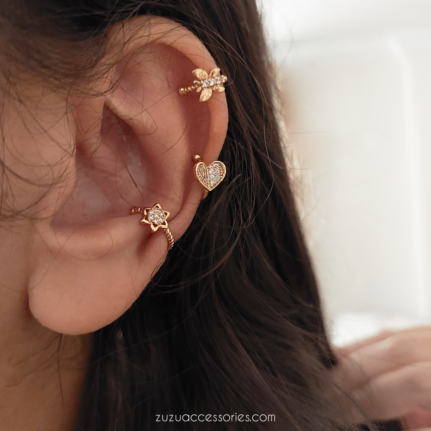 Butterfly Ear Cuff