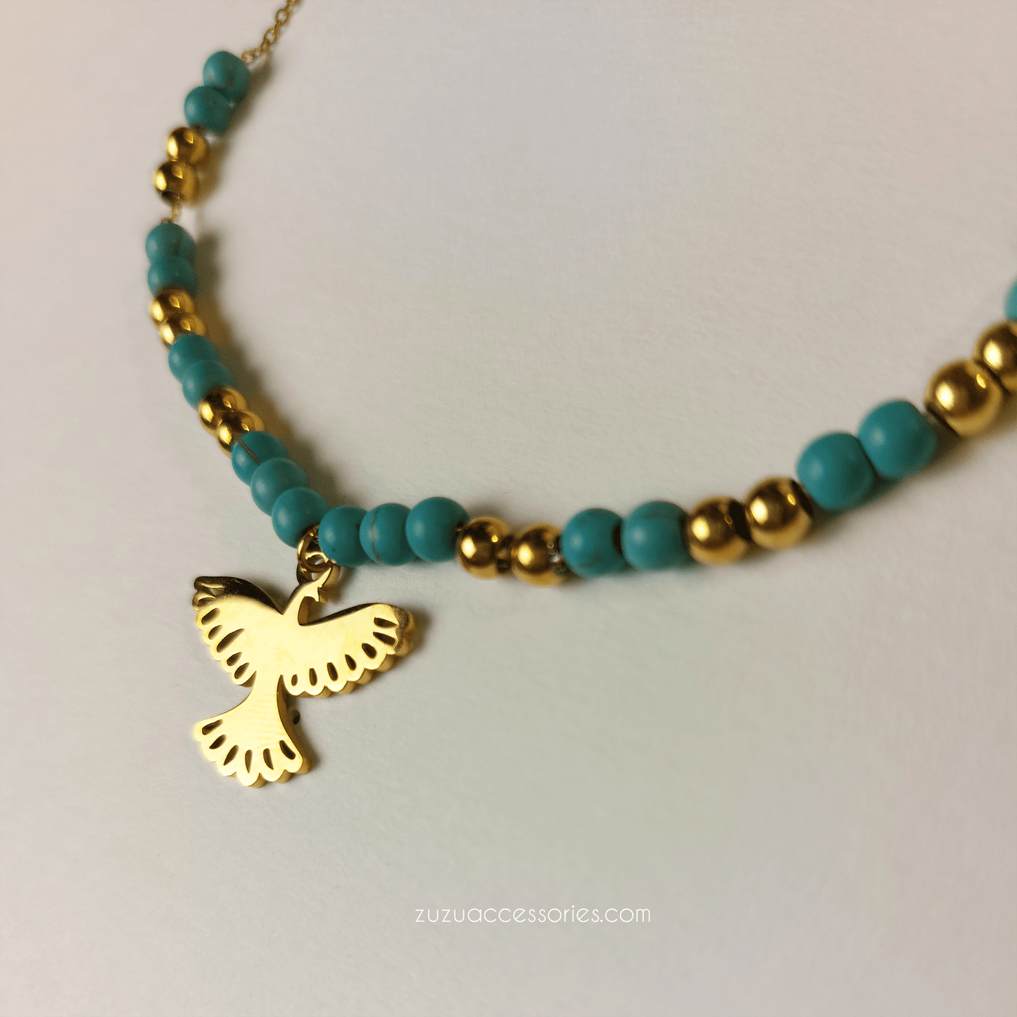 Phoenix Beaded Necklace