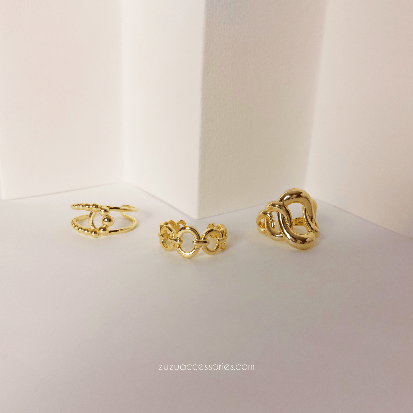 Mia Ring Set of 3