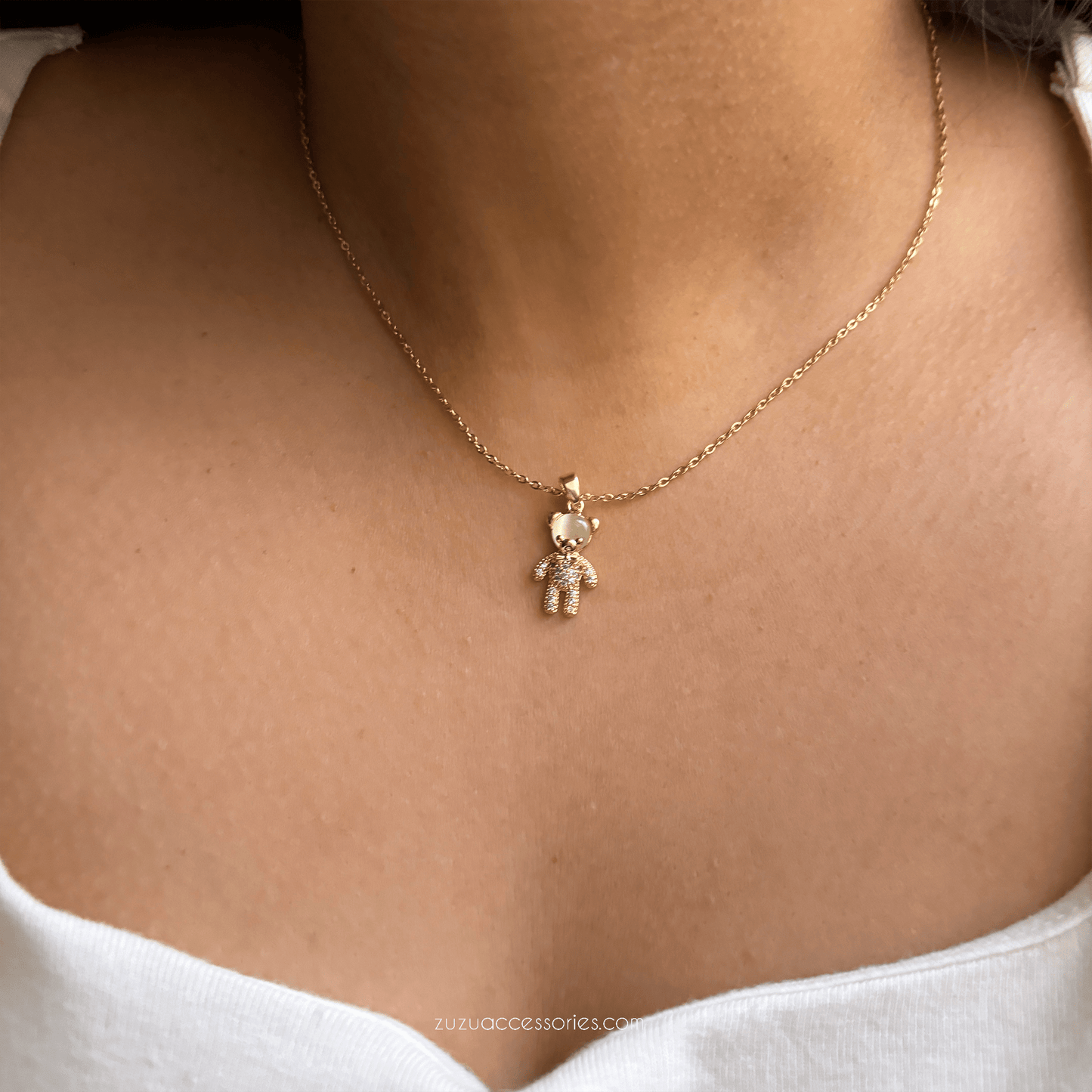 Teddy Bear Necklace