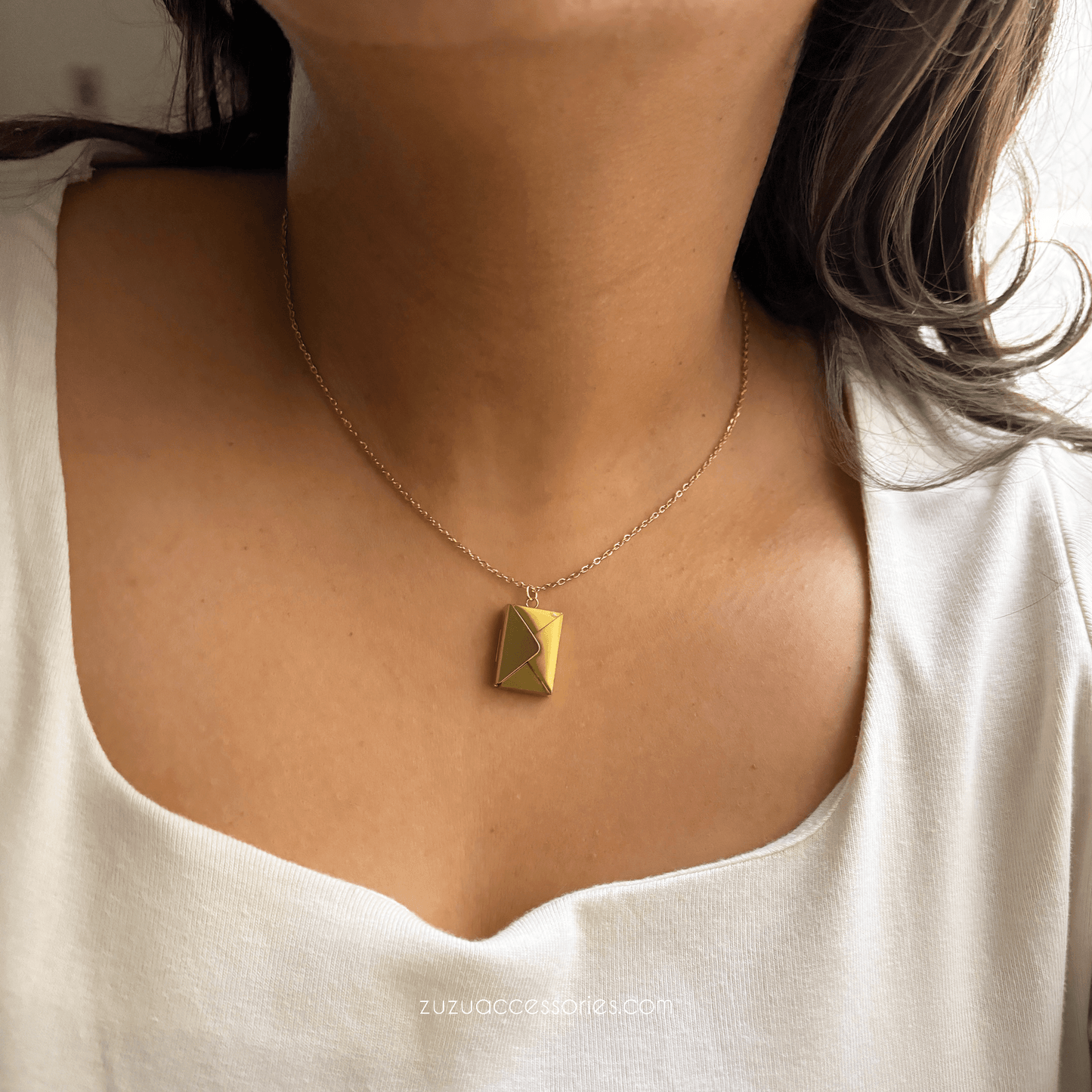 Secret Envelope Necklace