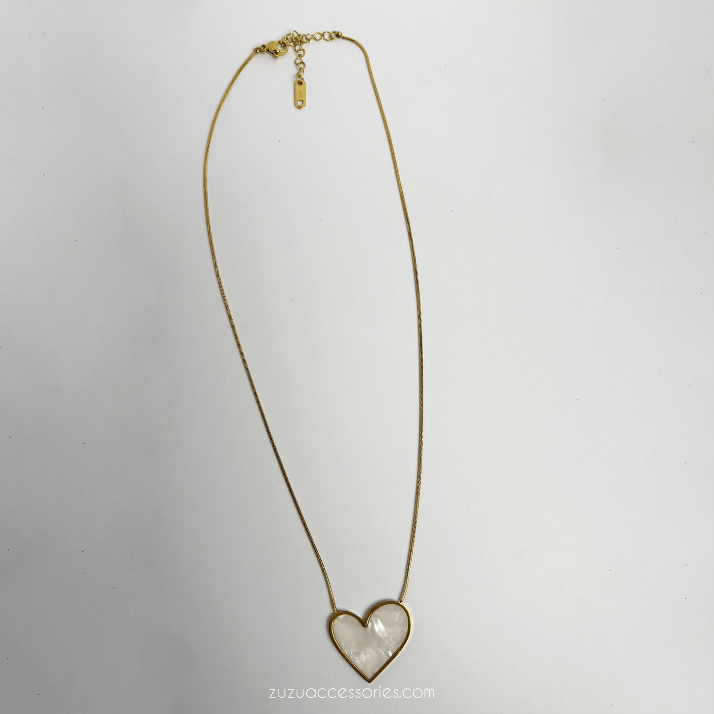 Ivory Heart Necklace