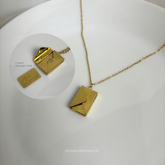 Secret Envelope Necklace