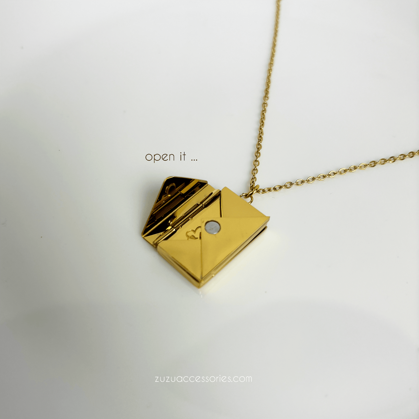 Secret Envelope Necklace